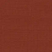 Terracotta fabric swatch displaying a dense, uniform weave with subtle tonal variations and a matte, slightly rough texture.