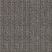 Gray looped pile textile sample with a dense, rectilinear weave and matte finish, showcasing a durable, low-pile fabric texture.