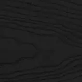 Black oak wood texture displaying horizontal grain, dark matte finish, and striated surface with undulating ridges.