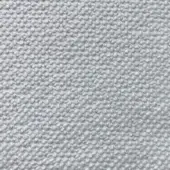 Marluck fabric texture, light gray woven material, dense circular pattern with matte finish, casa casati textile sample.