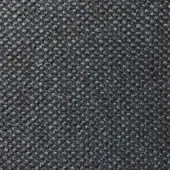 Dark gray woven fabric texture with repeating raised circular nodes, matte finish, grid-like weave, identified as Marluck by Casa Casati.