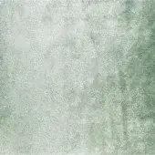 Pile velvet fabric sample, sage green, short-pile with mottled texture and tonal variations, displaying a soft, plush, and irregular surface.