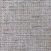 Toffee tweed fabric sample displaying a dense, irregular weave with horizontal and vertical yarns and a speckled, matte finish.