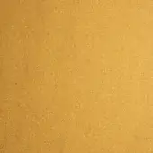 Mustard yellow fabric swatch with felt-like texture, displaying tonal variations; “casa casati il panno 1268” text at bottom.