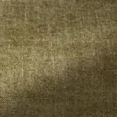 Olive-green fabric sample, “Arsene 024” collection, displays a dense grid weave with a heathered texture and matte finish.