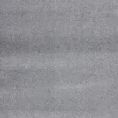 Casa Casati Splendido fabric sample, gray woven texture, matte finish, tonal gradient, brand name visible in lower left corner.