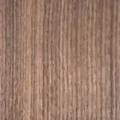 Matt walnut wood texture with a linear grain, medium-brown and gray tones, smooth matte finish, natural variations in wood pattern.