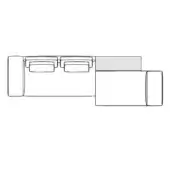 Optical instrument schematic, black lines, cylindrical body with rectangular eyepieces and highlighted gray section, technical drawing blueprint.