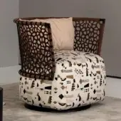 Regis Swivel Lounge Chair