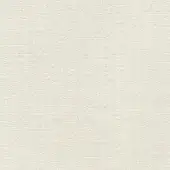 Off-white woven fabric texture, dense linen blend with a matte finish, displaying a uniform grain and subtle grid pattern; sample r741 col.01.
