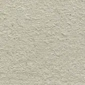 Beige textured surface with granular stucco finish, scattered dark specks, matte sheen, and faint horizontal lines, evenly lit.