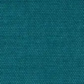 Cosme fabric E243 by Bolzan Letto, teal woven textile with dense square knots and heathered tonal variations, uniform texture.
