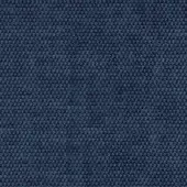 Deep blue woven fabric texture with a nubbed, raised surface; compact weave, uniform color, Bolzan Letto "Cosme" E245 sample.