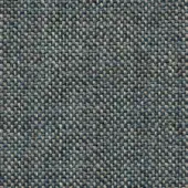 Woven fabric texture, muted blue and beige tones, dense irregular pattern with visible vertical and horizontal threads, matte finish.