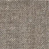 Basketweave fabric sample, gray and beige tones, dense textured weave with a matte finish and uniform grid pattern.