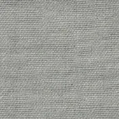 Muted gray fabric texture with a dense, consistent weave and subtle tonal variations, featuring small knots and a matte finish.
