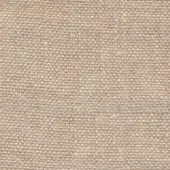 Beige woven fabric texture displaying a dense grid pattern with subtle tonal variations and a matte, slightly rough surface.