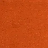 Orange fabric swatch with a dense woven nap, showcasing Bolzan Lettti’s Regal E012 texture from the fabric (plus) collection.