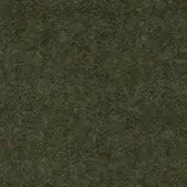 Olive-green textured fabric sample, dense uneven fiber surface, mottled tonal variations, matte finish, Bolzan Letto “St. Moritz” 099.