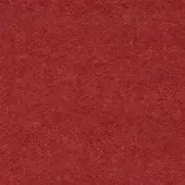 Red textured fabric swatch, densely woven looped pile textile with consistent color and subtle tonal variations across the fiber surface.