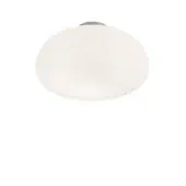 Superior Foscarini Rituals ceiling lamp with a spherical shade crafted from fixed blown glass and a striped finish