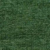 Belmondo fabric sample, green twill weave with teal and gold flecks, dense textured surface, category E.
