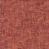 Belmondo fabric sample, deep red and orange weave, textured surface with tonal variations, catalog bm 54 from aranciato collection.