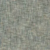 Woven fabric, muted green with beige and gray, dense intersecting thread texture, slightly nubby surface, uniform weave pattern, neutral background.