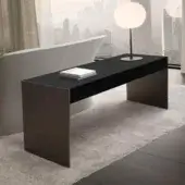 Distinguished 4 Mariani Milano console crafted in dark brown Santos Rosewood with a matte finish