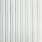 White ribbed texture with a repeating vertical pattern of narrow ridges, displaying a matte finish and consistent linear structure.
