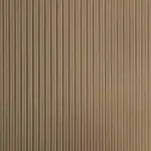 Bronze metallic texture with closely spaced vertical ridges and a matte finish, displaying a consistent linear pattern across the frame.