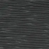 Dark grey dune leather texture with parallel undulating lines, matte finish, and subtle organic pattern; pinetti material sample.