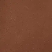 Chocolate brown Liverpool leather texture, dense perforations, matte finish, granular surface, Pinetti 029-014 sample.