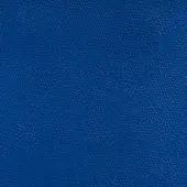 Electric blue woven fabric texture with a granular surface and matte finish, displaying a dense, irregular pattern from interlaced threads.