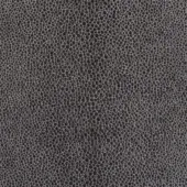 Ari leather texture, dark grey, uniform circular pattern; matte finish, tactile surface, Pinetti 055 material sample.