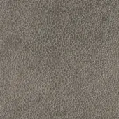 Light grey leather texture with dense, small circular nodules and a matte finish, displaying a uniform pebble grain pattern.