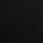 Black Firenze leather texture with a dense herringbone weave, matte finish, and uniform rectangular pattern, displaying subtle tonal depth.
