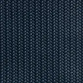 Herringbone leather texture in navy blue, displaying a dense weave and subtle sheen with a slightly distressed, handcrafted surface.