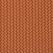 Woven leather texture, tan color, diagonal hexagonal pattern, smooth surface with sheen, suitable for upholstery or decor applications.