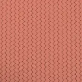 Coral woven leather texture with a dense, regular basketweave pattern and smooth matte finish, suitable for upholstery or accessories.