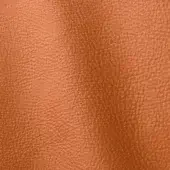 Tanned leather texture displaying reddish-brown tones, natural grain patterns, and irregular pores creating a supple, slightly pebbled surface.