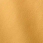 Golden-yellow full-grain leather texture with a granular, pebbled surface and subtle tonal variations, displaying a smooth, natural sheen.