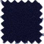 Simonis 860 fabric swatch, marine blue knit, displays a dense geometric pattern and textured looped construction against a white backdrop.