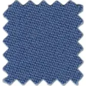 Simonis 860 fabric, powder blue, densely woven texture with repeating square pattern and zig-zagged edges.