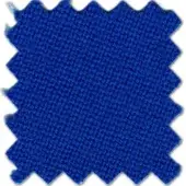 Royal blue Simonis 860 fabric swatch displays a textured, dotted weave against a white backdrop with raw edges and a matte finish.