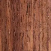 Walnut wood texture displaying a linear grain pattern in warm brown tones with light inclusions and a smooth, glossy polished finish.