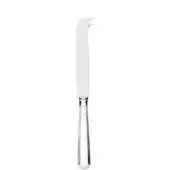 Silver cheese knife with curved blade, black handle accent, and Zepter branding, displayed on a white background with polished metallic sheen.