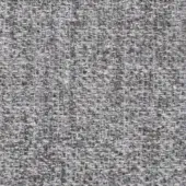 Gray basketweave textile with dense, irregular weave and heathered tonal variations, exhibiting a matte, subtly textured surface.