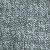 Gray woven textile with a dense basketweave pattern, featuring a medium gray tone and subtle sheen from synthetic fibers.