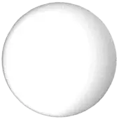 White sphere with subtle gradient centered on dark green background, smooth texture, diffused lighting, solid form, matte finish appearance.
